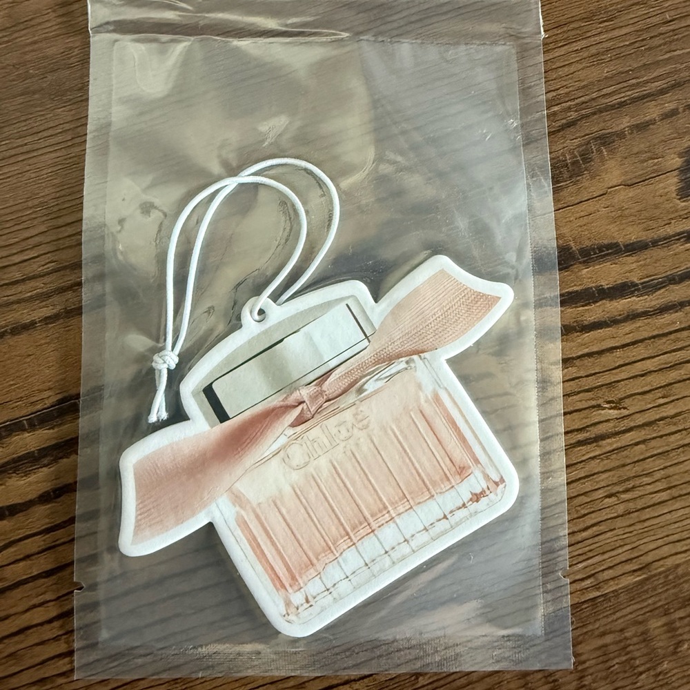 CHLOÉ Rose Tangerine Hanging Car Freshener